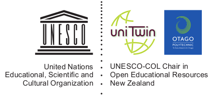 UNESCO-COL Chair Logo
