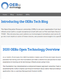 OERu technology blog